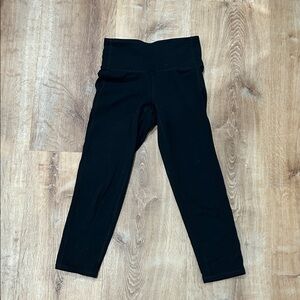 Athleta Crop Classic Black Leggings